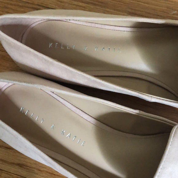 Kelly and Katie Pale Pink Pointy Toe Flat Loafers Size 7.5 - Picture 4 of 13